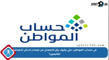 في حساب المواطن: متى وكيف يتم الإفصاح عن مصادر الدخل الإضافية للتابعين؟